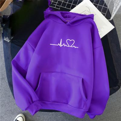 Graphic Hoodies For Women Cute Pullover Long Sleeve Preppy Sweatshirts Letter Printed Hooded Tops Fall Winter