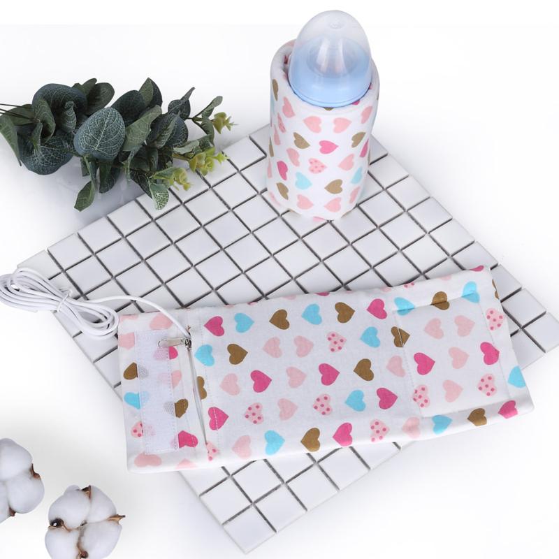 

USB Bottle Warmer Heater Sleeve 40℃ Constant Temperature Portable Milk Heating Insulation Feeding Bottle Beverage Warming Bag