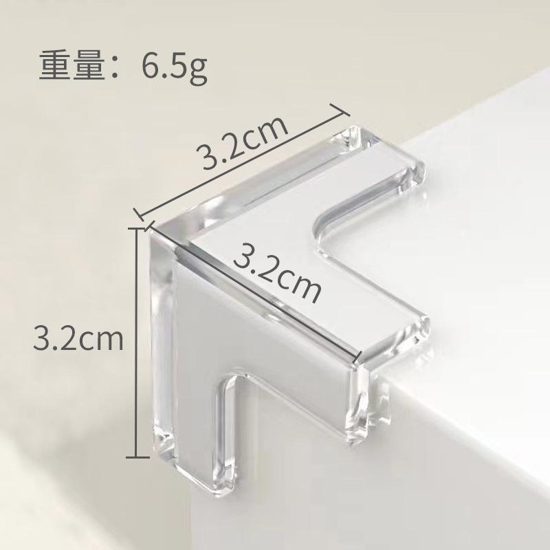 Silicone Anti-collision Corner Protector for Table Corners, Soft-wrapped Corner Protector for Windows