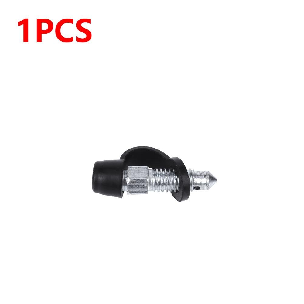 1-5PCS Car Motorcycle Brake Caliper Bleed Screw Nipple Portable Auto Brake Caliper Bleed Exhaust Screw Nipple Easy Operation