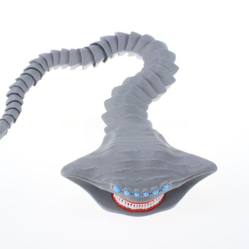 1 Pièce Léviathan Fantôme Mangeur de Mer El Gran Maja Articulation Mobile Modèle Monstre Marin Bloop Figurine d'Action Imprimée en 3D
