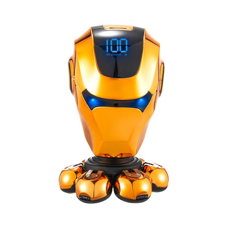 Multifunkční sedmibřitý holicí nástroj Elektrický holicí strojek Samoholicí zastřihovač chloupků