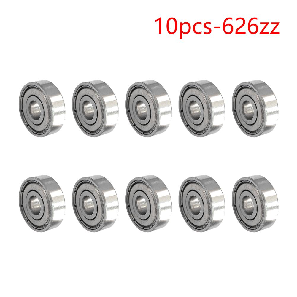 20pc Ball Bearings 608ZZ 623ZZ 626ZZ 687ZZ 607zz Deep Groove Miniature Bearings For Skateboard Scooter 3D Printers Ball Bearings