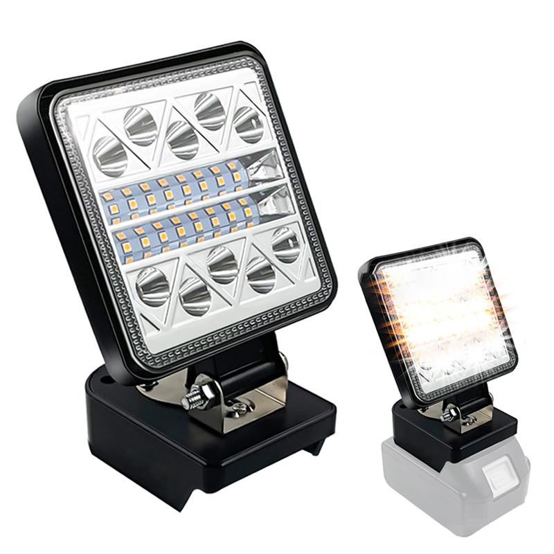 

4-дюймовый беспроводной светодиодный рабочий фонарь для Makita 18 В литий-ионный аккумулятор BL1840 портативный фонарик уличный ручной аварийный фонарь для инструментов