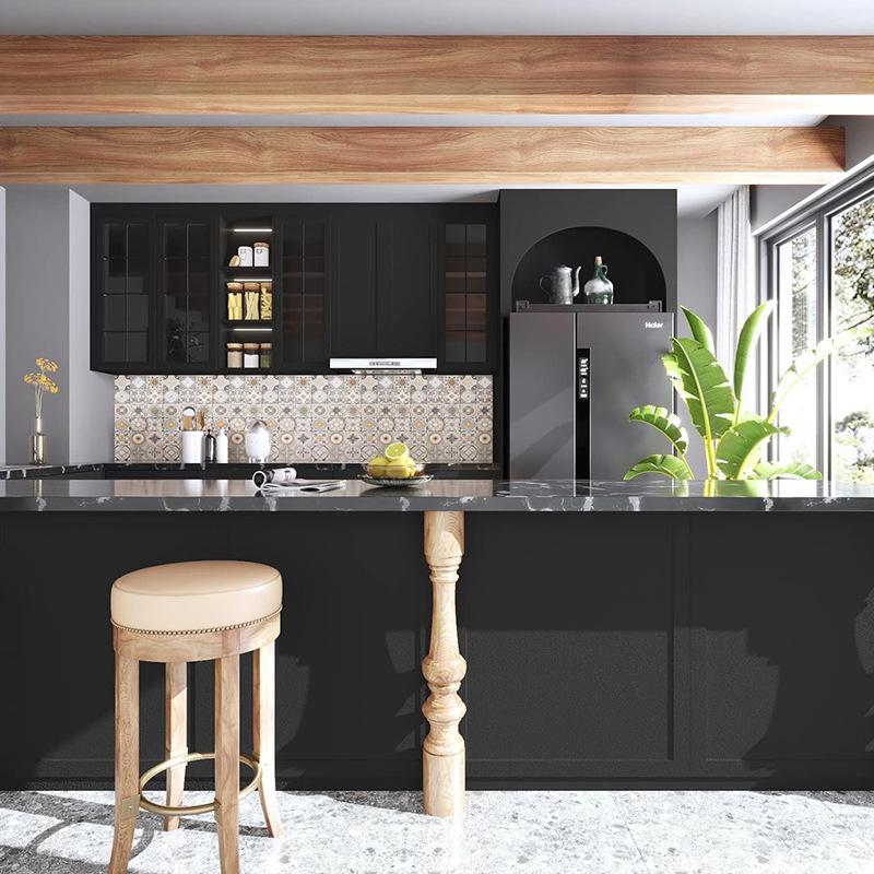 

40см Самоклеящаяся Ремонт Дома Шкаф Кухня Водонепроницаемые Наклейки на Стену ПВХ Утолщенные Сделай Сам Однотонные Обои 40cmX1m