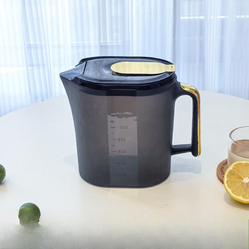Cold Water Pitcher with Scale, Kitchen Baking, Household PP Thickened Large Capacity Measuring Cup, Plastic Cup, Cold Water Pitcher