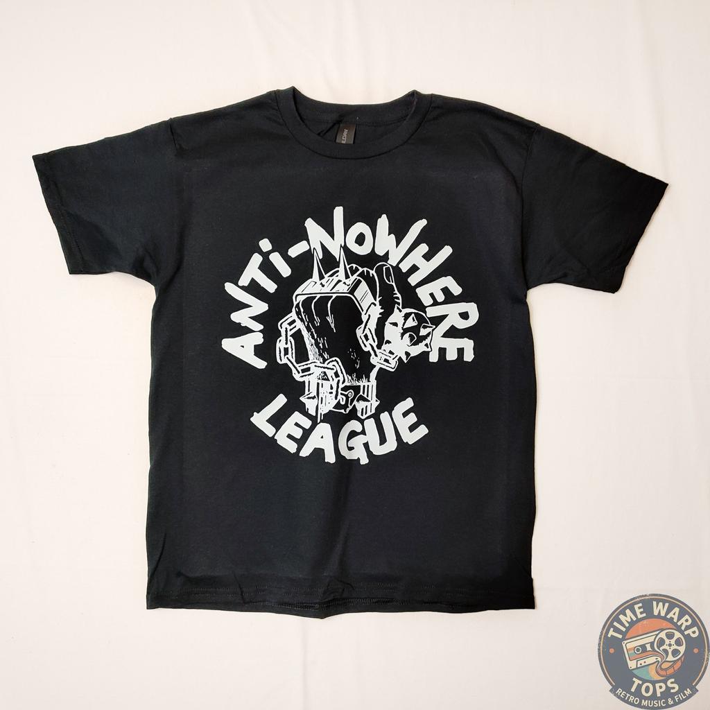 Anti-Nowhere League - Black T-Shirt, Music, Band, Hardcore Punk, Heavy Metal