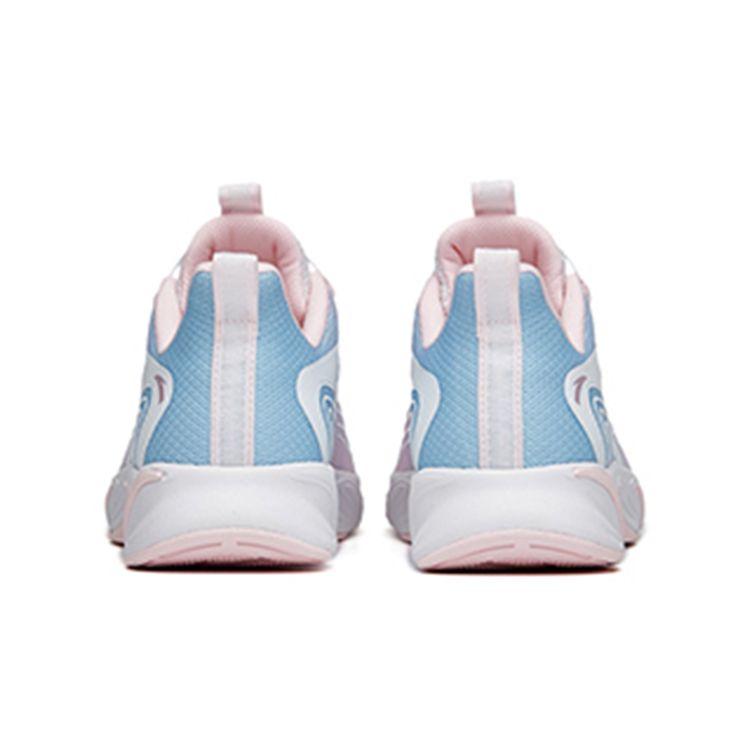 Anta Red Flame Casual Durable Sports Shoes Kids Sneakers White Pink Blue 322215512-2