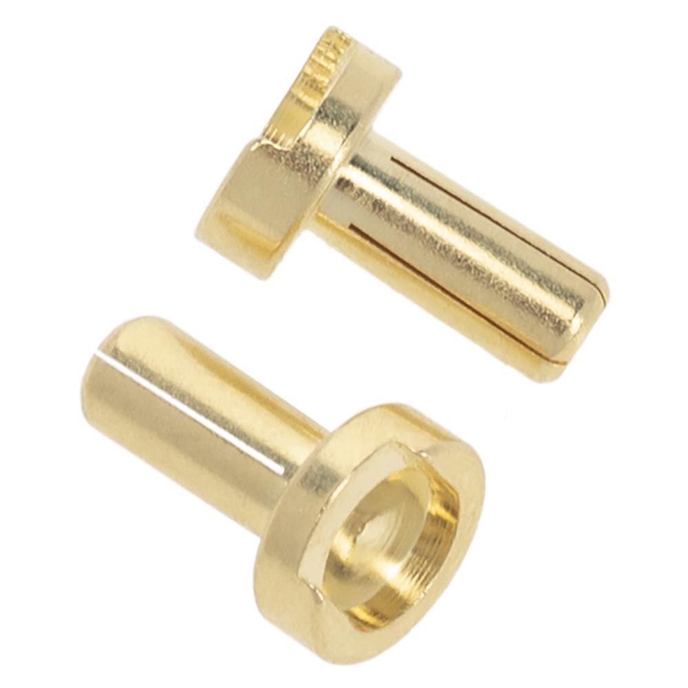 

4pcs Battery Heatsink Plug Grips with 5mm Brass Bullets for 1 10 Scale Off Road Truck Remote Control Modified Car