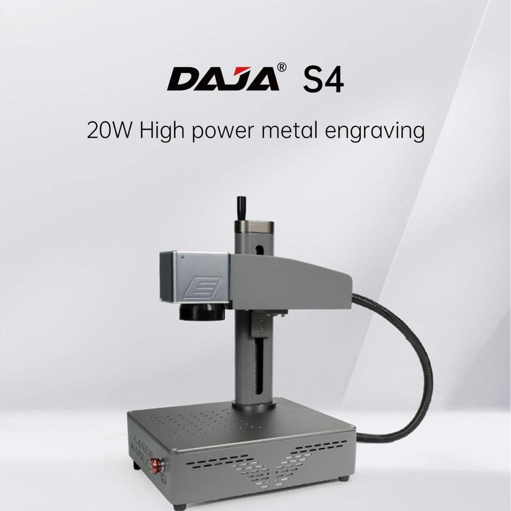 DAJA Portable Fiber Laser Engraving Machine for Metal and Stainless Steel Nameplates
