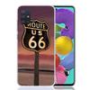 America Route 66 Phone Case For Samsung Galaxy A52 A32 A22 A12 A02S A50S A30S A51 A31 AA71 Note 20 Ultra 10 S10 Plus Galaxy A52