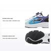 Li Ning Kids Comfortable Versatile Non-Slip Durable Low-Top Casual Shoes Kids Casual Shoes White Blue YKCU228-5