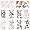 Waterproof Temporary Stickers Women 5x5cm Multi Sheets
