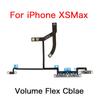 Power And Volume Button With Silent Switch  Flex Cable For iPhone X XR XS 11 12 Mini Pro Max Repair Replacement