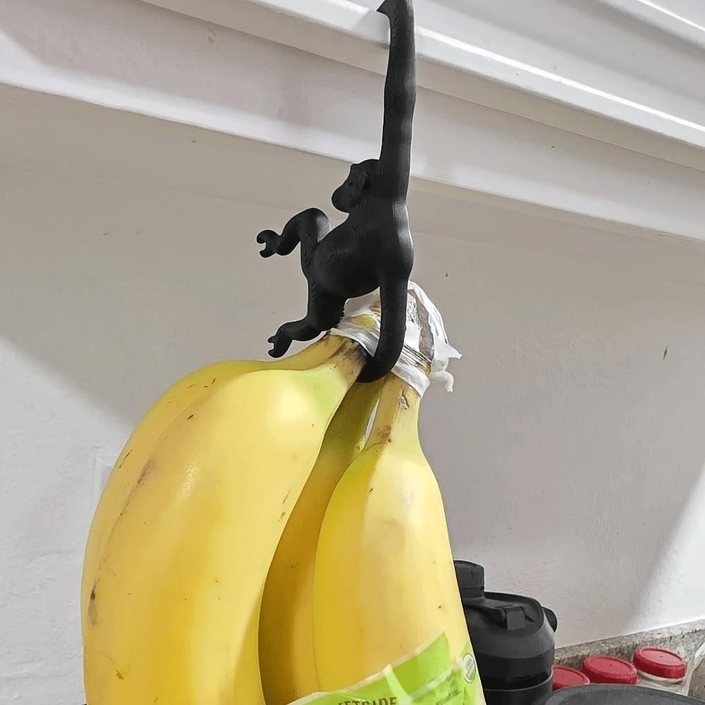 3D Printed Banana Hook Plastic Banana Holder Practical Key Hanger  Living Room