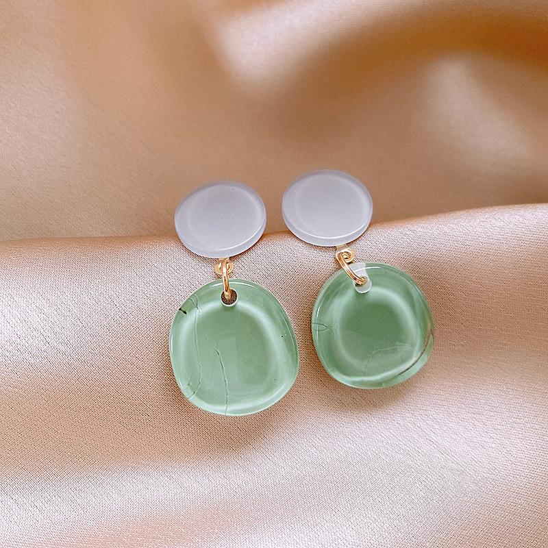Faye Wong Pink Shrimp Cracker Earrings 2025 Year of the Snake Spring Festival Studs - European and American High-End Fashion.