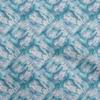 Cotton Flex Dark Teal Green Fabric Abstract  Quilting Supplies Print Sewing Fabric By The Yard 40 Inch