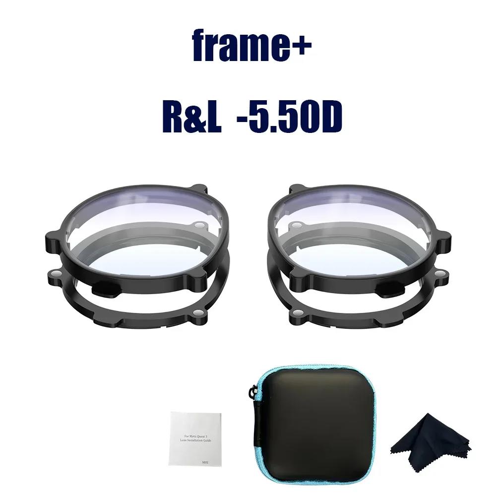 Magnetic Lens for Quest 3 Eyeglass Frames Anti-Blue Light Optical Lenses Protection VR Accessories for Oculus/Meta Quest 35