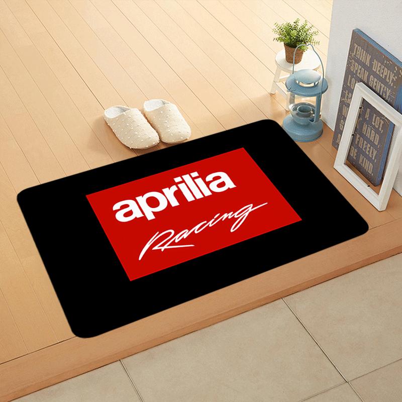Soft Doormats Interior Foot Rug Motorcycle A-Aprilias Welcome Floor Mat for Entryway Soft Hallway Carpet Kitchen Rugs Home Decor