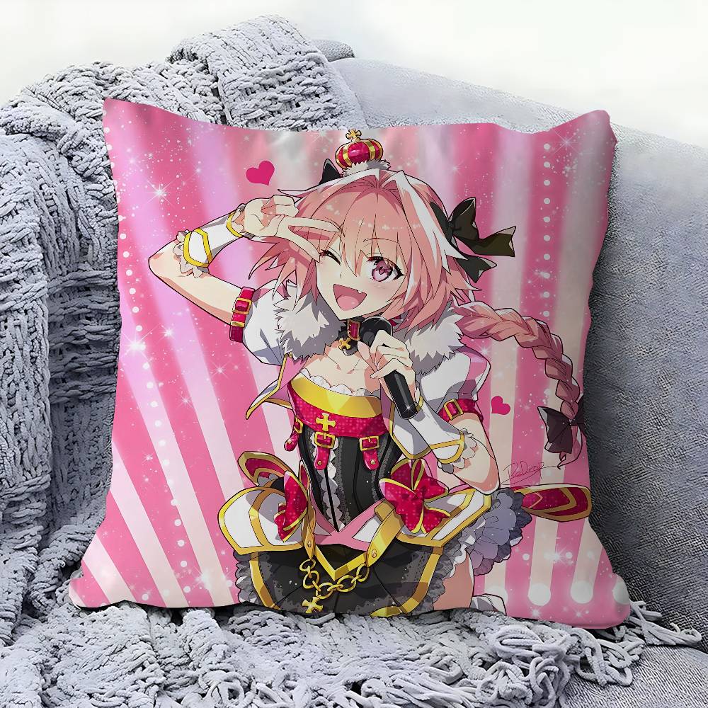 Anime Characters A-Astolfo Cushion Cover Decorative Pillow Sofa Home Decor Case Pillow Cases