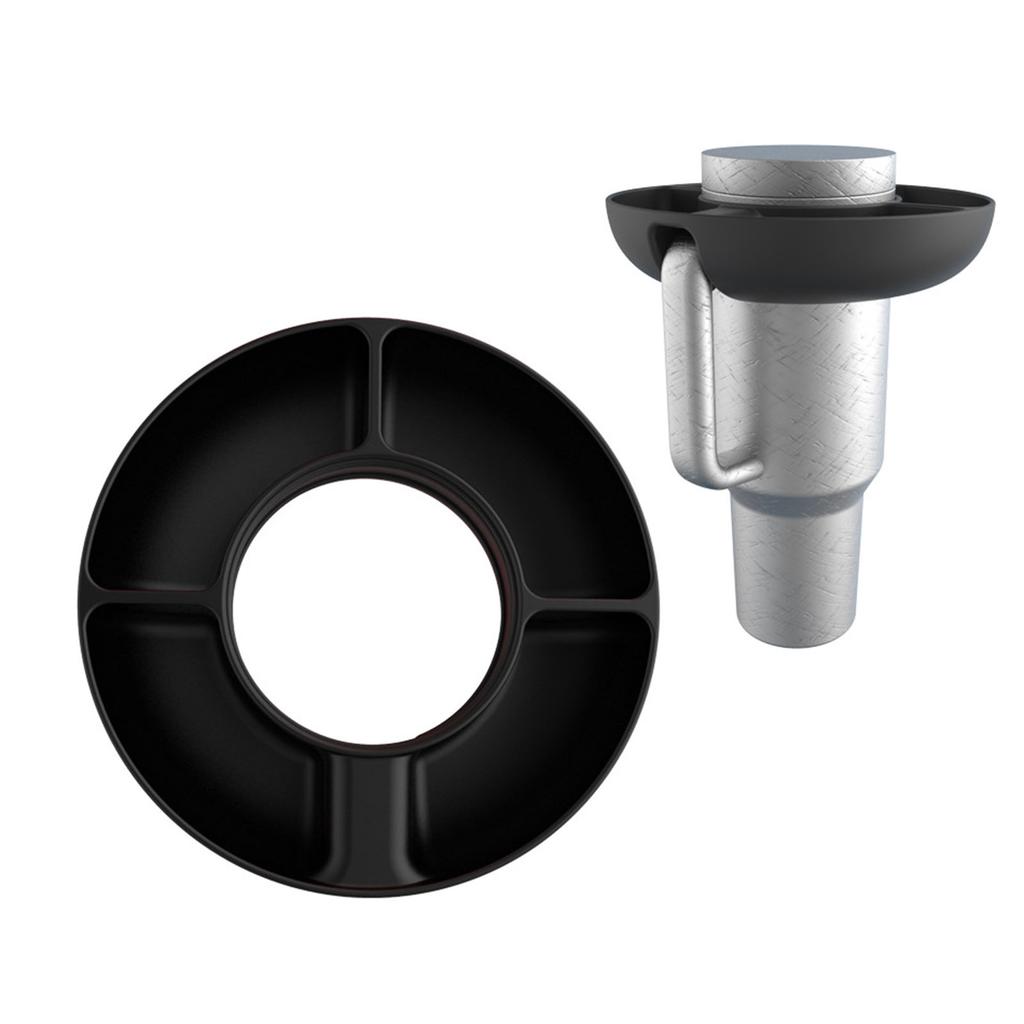 Fashion Snack Platter Rings Easy Install Removable Mug Food Platter For Cup's Accessories
