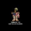 TRIBUTE TO OUR FALLEN SOLDIERS VETERANS Car Stickers Windshield Bumper Decoration Memorial Day Decals Removable Auto Accessories