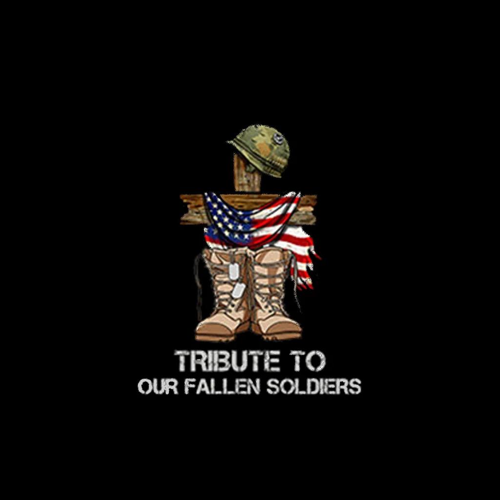 TRIBUTE TO OUR FALLEN SOLDIERS VETERANS Car Stickers Windshield Bumper Decoration Memorial Day Decals Removable Auto Accessories
