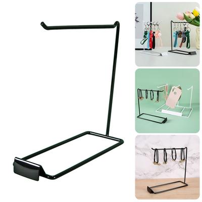 Metal Jewelry Stand Jewelry Display Rack Alloy Texture Bracelet Holder for Displaying Necklaces Earrings and Bracelets