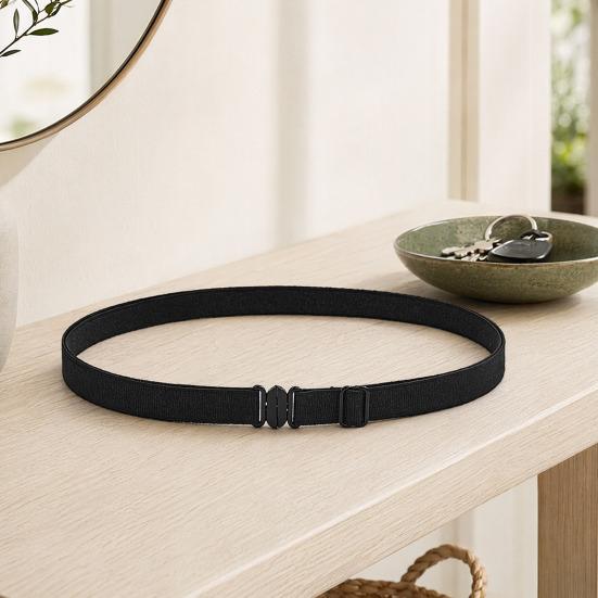 baizihuahu Adjustable Fit Belly Band, Women Belt with Super Elastic Drawstring Strap, Stretchable Support for Versatile Shirt Accessory