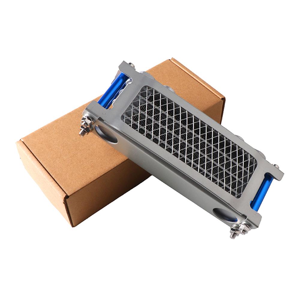 

Engine Oil Cooler Radiator Upgrade - Performance Cooling System for 110/125/140cc Dirt, Pit, Monkey Bikes & ATV Buggy срібний