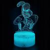 Spiderman Spider-Man 16 Led 3D Night Light For Children + Remote Control