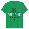Frenchie Mom T Shirt for Women French Bulldog Dog Graphic Tops Summer Casual Short Sleeve Tees Harajuku Ulzzang Female Clothing