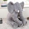 Stuffed 60cm Elephant Infant Plush Doll Kids Sleeping Back Cushion Plu