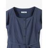 Cc Collect Linen Blend Belted Maxi Dress C252mse039
