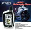Germany Spy Two Way Motorcycle Alarm System Engine Start 2 LCD Remote 5000Meter Security Gasoline Diesel 211 Motor Bike