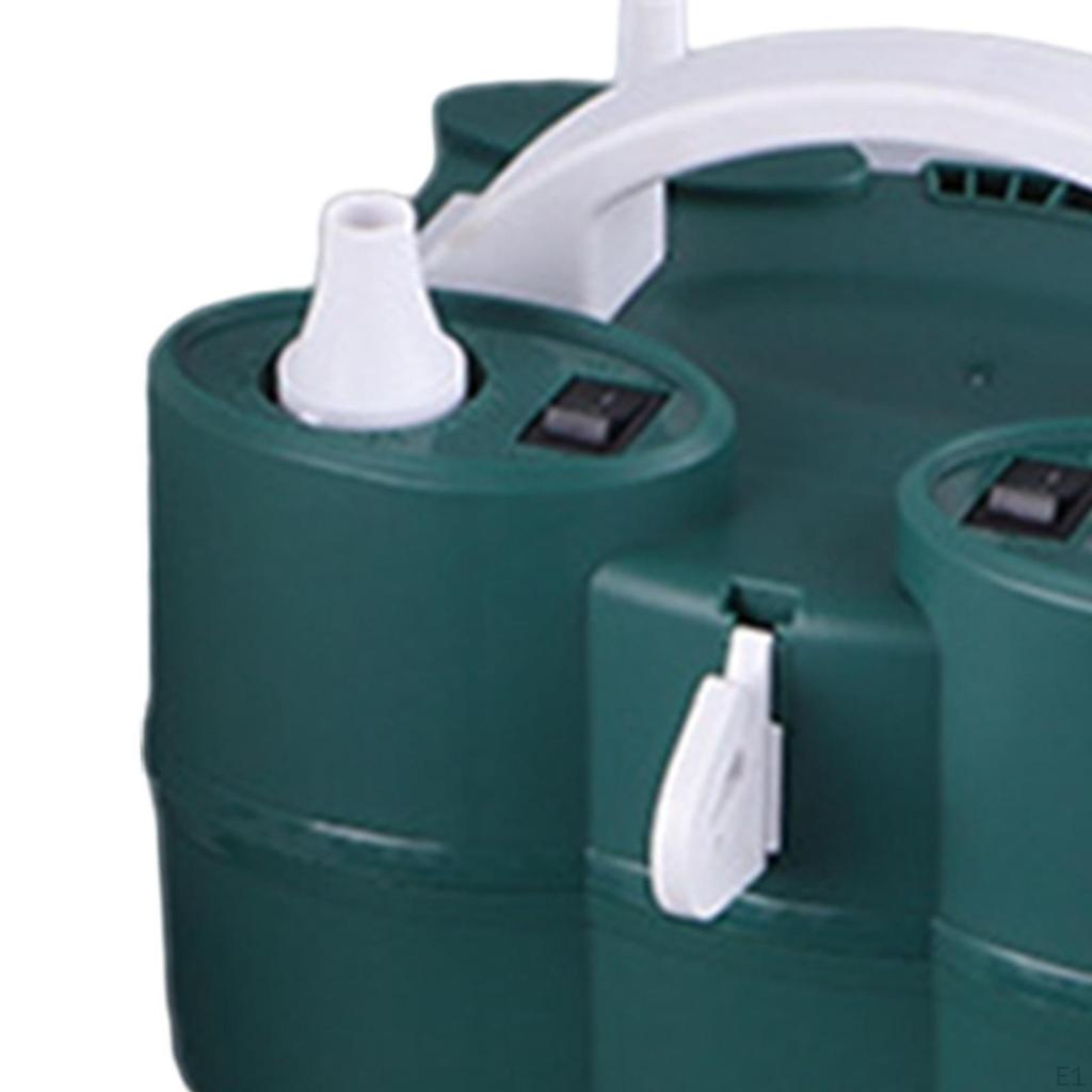 Balloon Pump Kit 3 In 1 Air Fast Inflation with Handle AU Adapter Plug Blower Machine