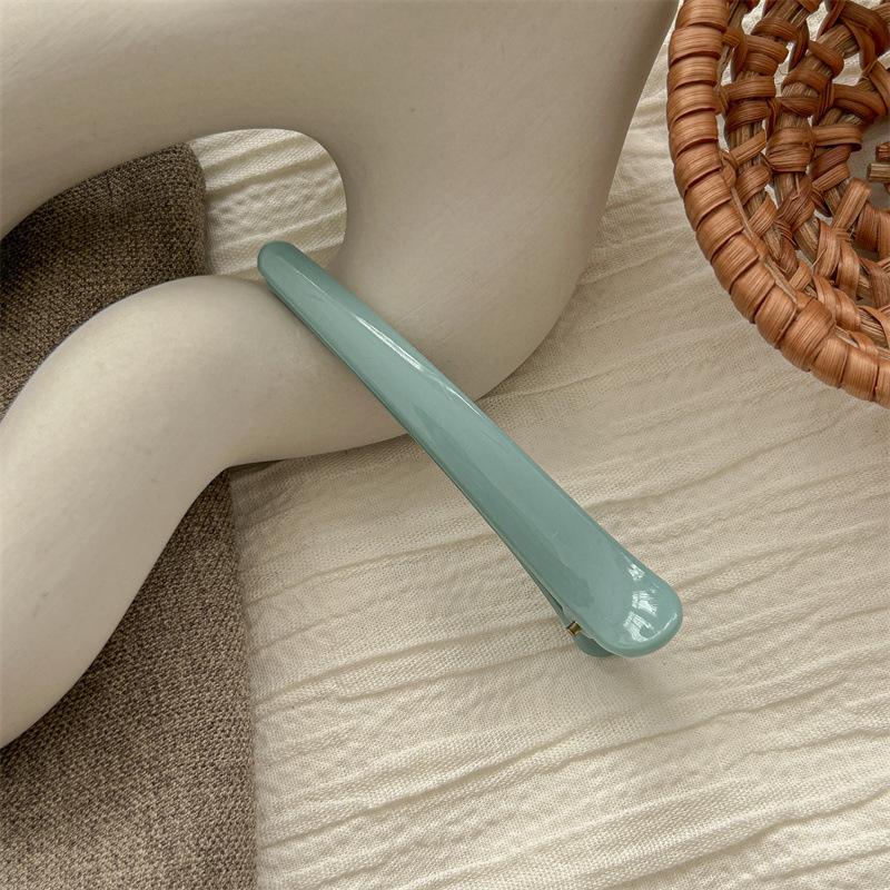 5Pcs Solid Color Duckbill Clip For Women Girls Sweet Colorful Fix Hairpin  Side Bangs Hair Clip Headwear Hair Accessories