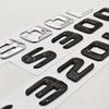 3D ABS Car Letters Logo S300L S320L Badge Sticker Emblem Decals For Mercedes Benz S Class S300L S320L V221 V222 Tail Accessories WX4