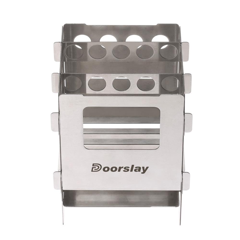 Портативная легкая складная дровяная печь из нержавеющей стали — фото 9