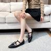 Fashion Fashion Pointed Toe Ladies Flats Shoes 2025 Spring size 33 New Female Shallow Footwear Butterfly-Knot Slip On Women Shoes Flats