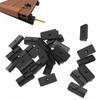 Pack of 100 Plastic Deck Fasteners Strong Composite Flooring Clips Simple Installation for Outdoor Decking Installation