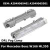 2049065401 2049065501 1Pair Front Daytime Running Light DRL Fog Lamp For Mercedes Benz W166 ML350 ML400 X204 GLK350