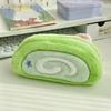 INS Honeydew Swiss Pen Bag Large Capacity Multi-functional Stationery Pouch Stationery Storage Bag Students