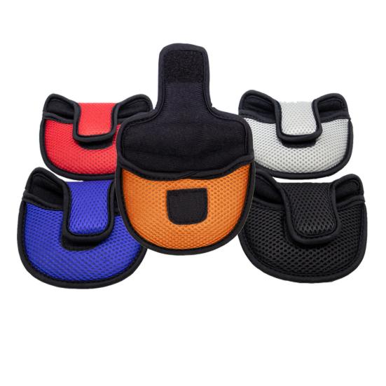 Golf Putter Headcover Portable Mesh Head Cover Versatile Club Protector with Fastener Tape for Most Golf Putters