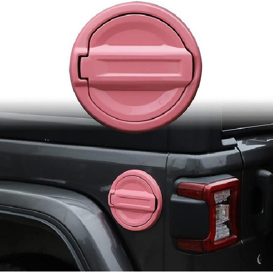 Filler Door Fuel Tank Lid Gas Cap Cover Trim for Jeep Wrangler JL Accessories