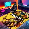 Custom Name Personalized Club America Print Carpet, Versatile Home Decor Rug, for Playroom, Apartment, Balcony, Entryway, Hallway Gift