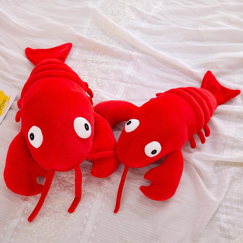 Crayfish Simulating Plush Toy Cute Cartoon Boy Children Birthday Gift Holiday