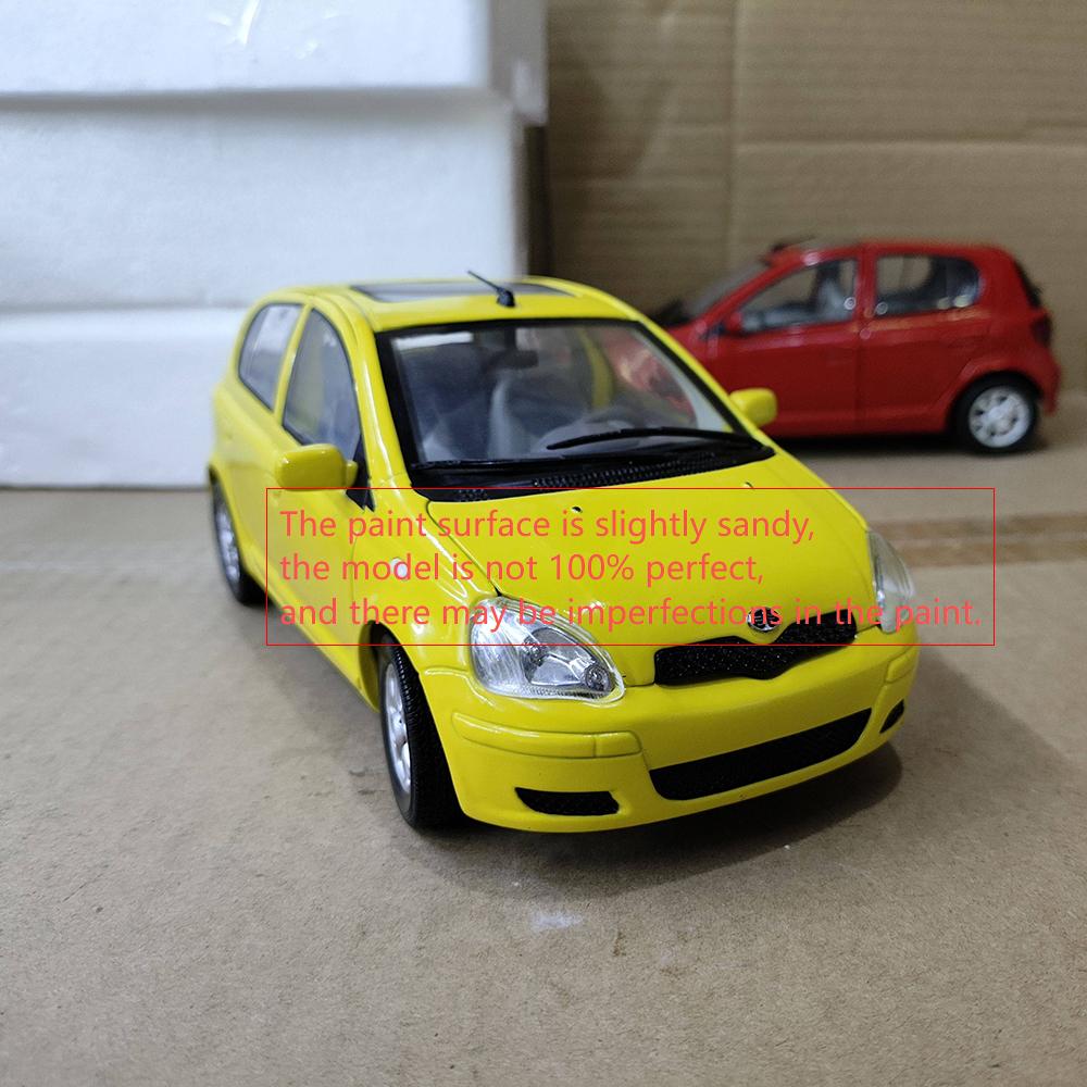 Die-cast 1:18 Scale TOYOTA VIZI Simulation Alloy Car Model Gift Toy Ornaments Birthday Gift Home Decoration