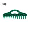 Carrot Planting Tool 12-Hole Soil Digger Garden Dibber Seeds Spacing Gardening for Easy Raised Bed Planter Box Use