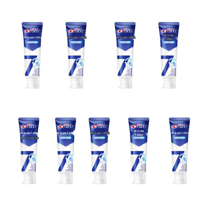 Crest 7 Benefits Enamel Strengthening Toothpaste 9-Pack
